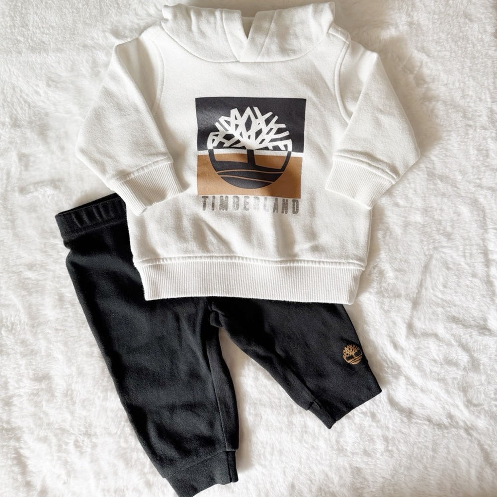 Timberland Baby Boys Hooded Set